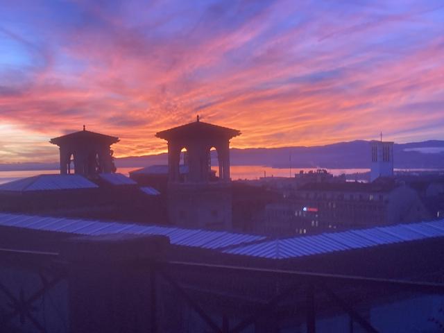 Un coucher de soleil